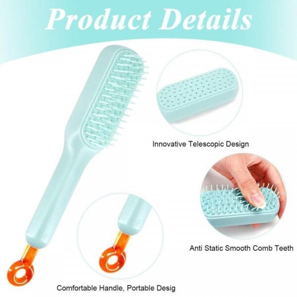 Frizz-Free Hair Detangling Comb for Adults & Kids - Image 2